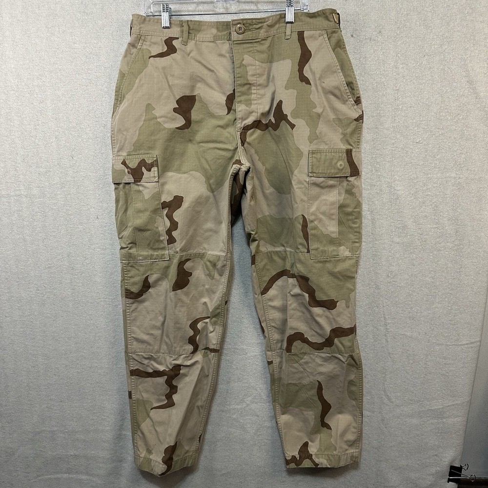 Trousers Desert Camouflage Combat Pattern‎ Large Regular Nylon Cotton Blend